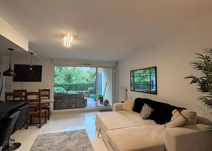 Large Modern - Terrace - Parking Apartman Colmar